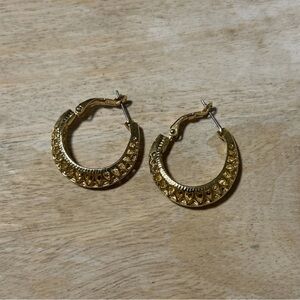 Gold Hoop Earrings